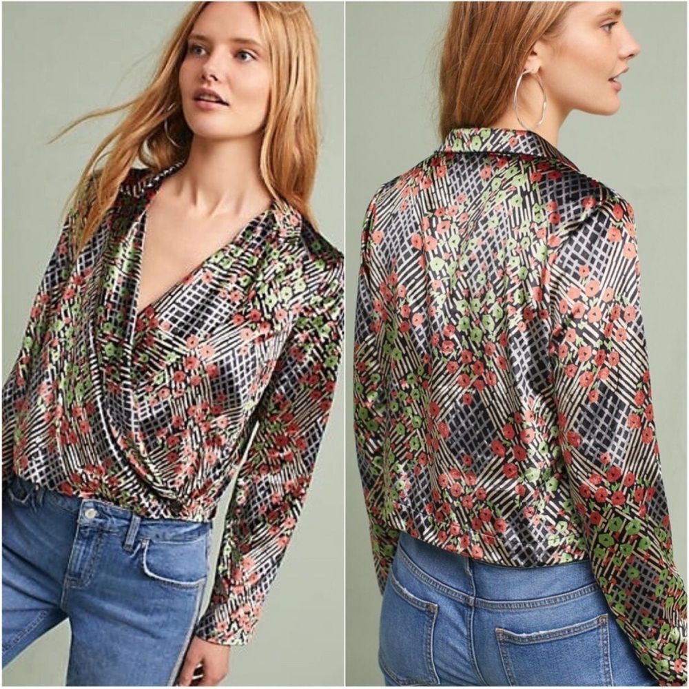 Anthropologie Ett:twa Velvet Blazer size 0